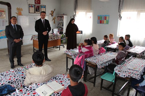 Kaymakam BAKAN Okul Ziyaretlerine Devam Ediyor