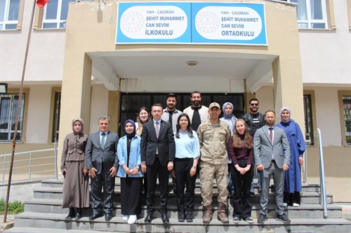 Kaymakam BAKAN Okul Ziyaretlerine Devam Ediyor